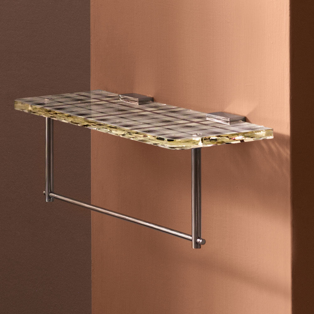 Tl Bath Plexia mensola con portasalviette P038