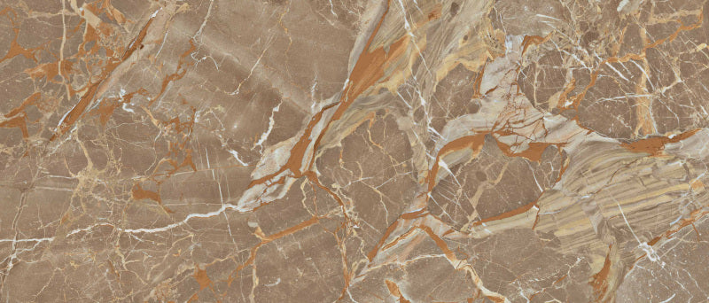 Minimale ufficiale - Versace Harmony Marble Caravaggio Caramel 120x280 Lux 3D