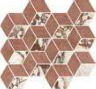 Minimale da catalogo ufficiale - Versace Harmony Marble Mosaico Cube Calacatta Viola 35,1x37,5 Antique 3D