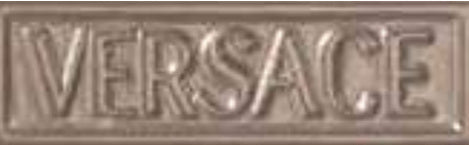 Minimale da catalogo ufficiale - Versace Harmony Mirror Logo 3D metallizzato PF60021687 2,8x9