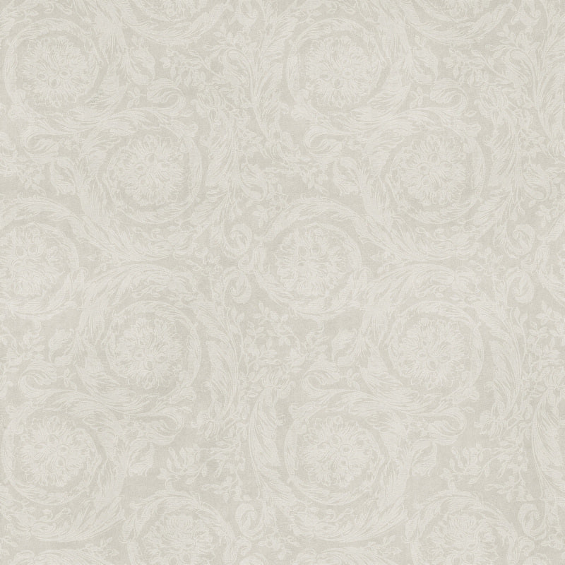 Minimale ufficiale - Versace Harmony Velvet Barocco White 120x120 Naturale