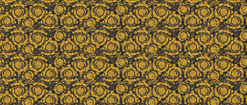 Minimale da catalogo ufficiale - Versace Manifesto Barocco Black 120x280 Lux