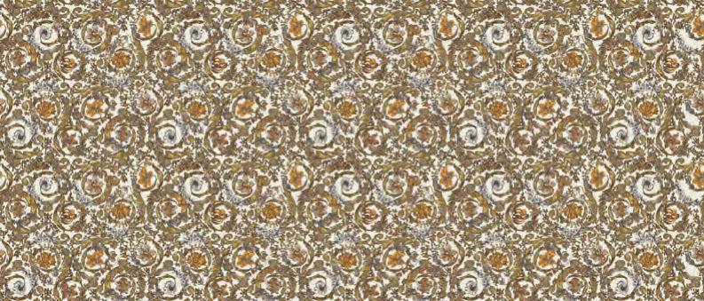 Minimale da catalogo ufficiale - Versace Manifesto Barocco Garden White 120x280 Lux
