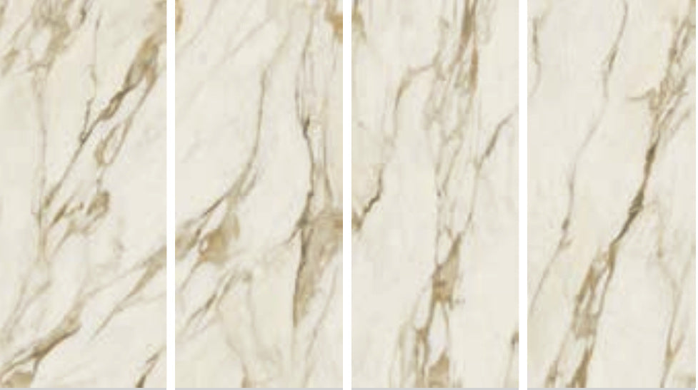 Composizione ufficiale completa - Versace Maximvs Calacatta Bright Composizione 4 lastre 480x280 Lux