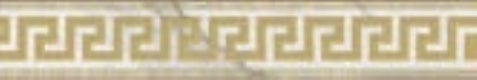 Minimale da catalogo ufficiale - Versace Maximvs Fascia Greca Sabbiata Statuario White/Oro 10x60 Lux