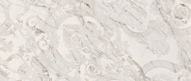 Minimale ufficiale - Versace Maximvs Megabarocco Statuario White 120x280 Lux