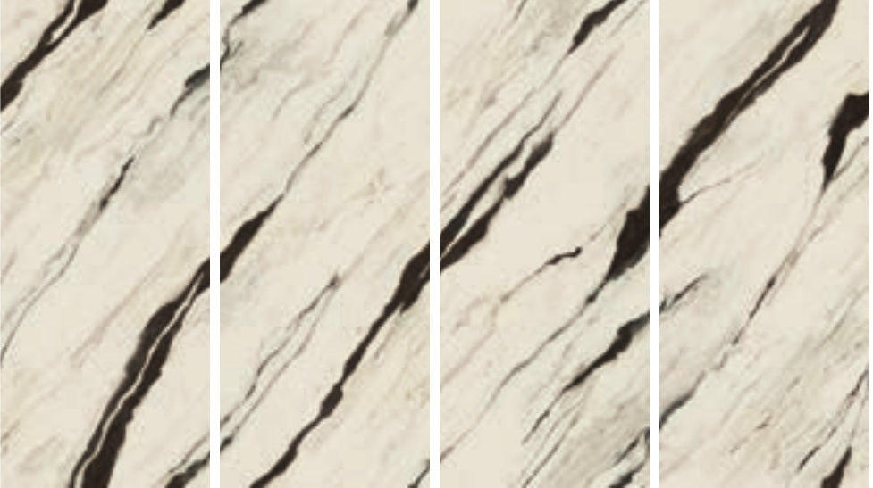 Composizione ufficiale completa - Versace Maximvs Panda White Composizione 4 lastre 480x280 Lux
