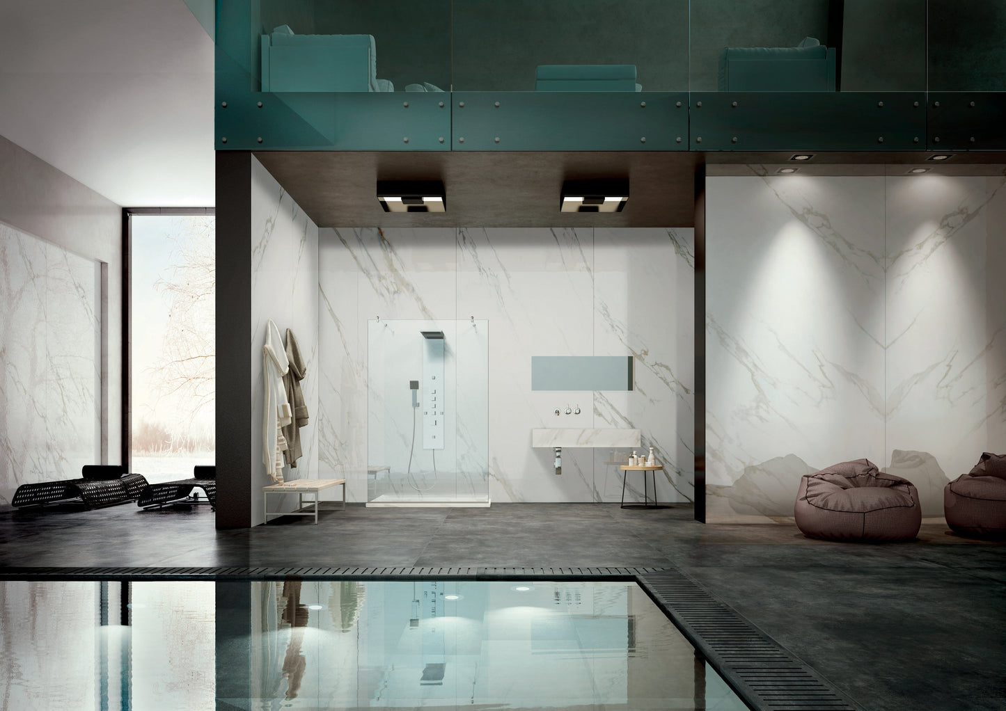 Skyline Antracite 60x120 - Gres Porcellanato di LA FABBRICA AVA - Prezzo solo €48! Compra ora su CEGO CERAMICHE