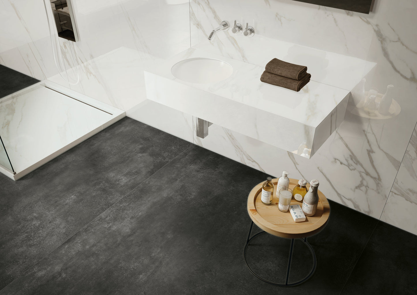 Skyline Antracite 60x120 - Gres Porcellanato di LA FABBRICA AVA - Prezzo solo €48! Compra ora su CEGO CERAMICHE