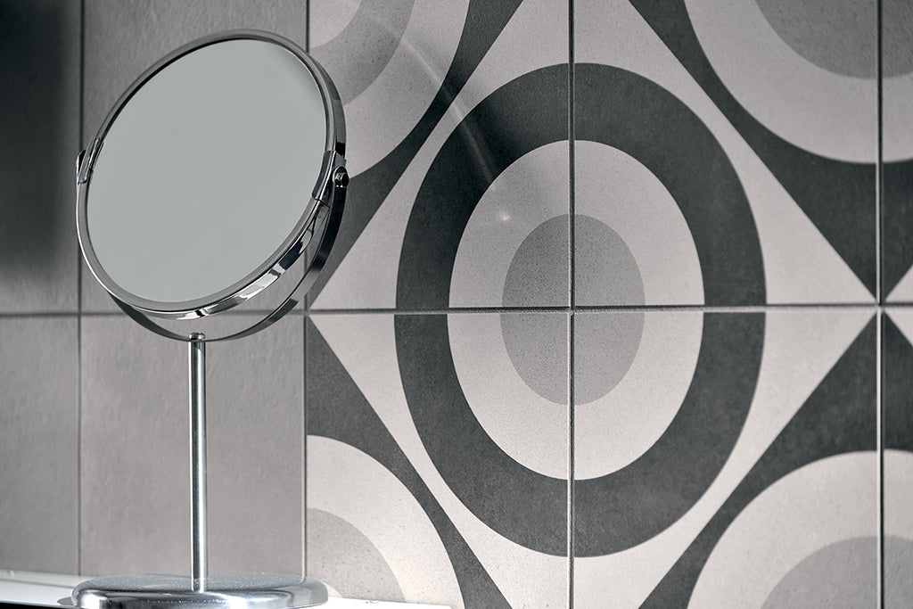 Cementine Black & White-5-20x20 - Gres Porcellanato di Fioranese - Prezzo solo €51.85! Compra ora su CEGO CERAMICHE