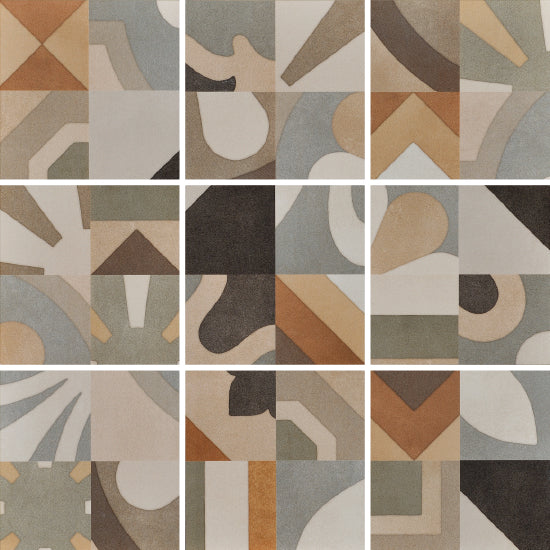 Cementine Boho MINI 20x20 - Gres Porcellanato di Fioranese - Prezzo solo €51.85! Compra ora su CEGO CERAMICHE