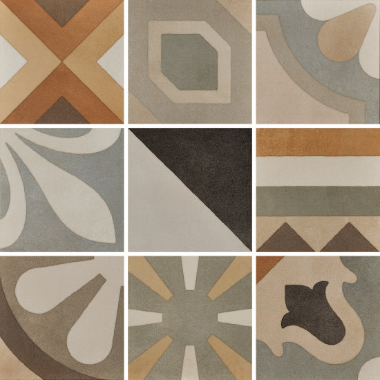 Cementine Boho MIX 20x20 - Gres Porcellanato di Fioranese - Prezzo solo €51.85! Compra ora su CEGO CERAMICHE