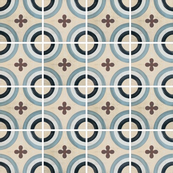 Cementine 20 (1) 20x20 - Gres Porcellanato di Fioranese - Prezzo solo €51.85! Compra ora su CEGO CERAMICHE