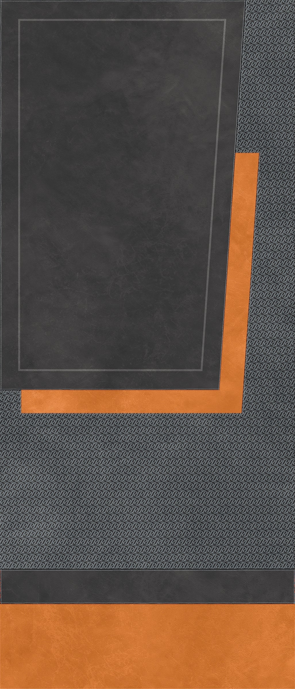 Lamborghini Korium Diagonal Logo Anthracite&Orange 120x280 - Gres Porcellanato di Tonino Lamborghini - Prezzo solo €1565! Compra ora su CEGO CERAMICHE