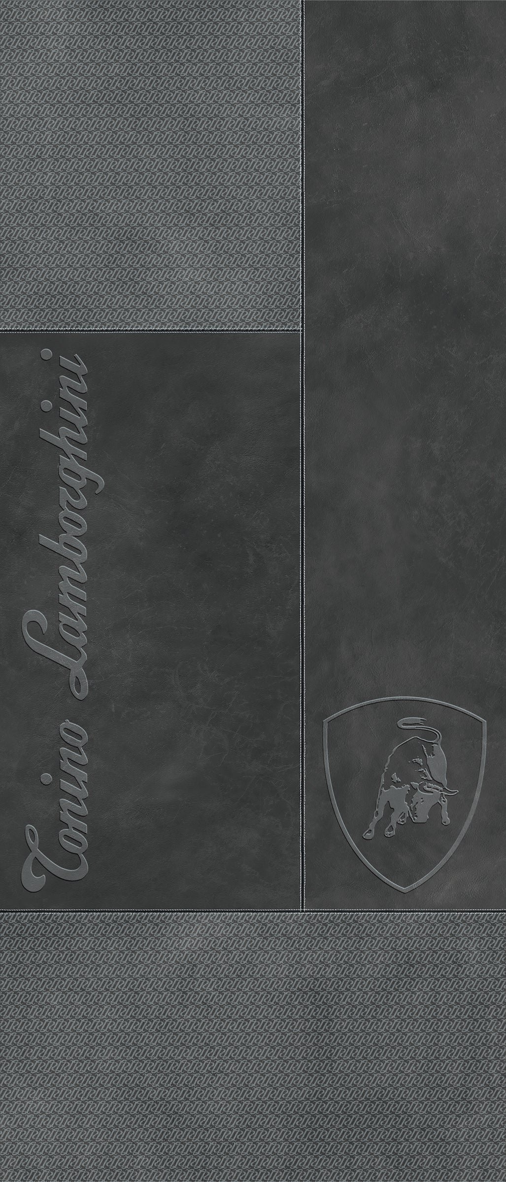 Lamborghini Korium Square Logo Anthracite 120x280 - Gres Porcellanato di Tonino Lamborghini - Prezzo solo €1799! Compra ora su CEGO CERAMICHE