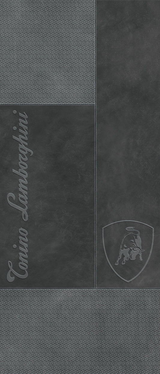 Lamborghini Korium Square Logo Anthracite 120x280 - Gres Porcellanato di Tonino Lamborghini - Prezzo solo €1799! Compra ora su CEGO CERAMICHE
