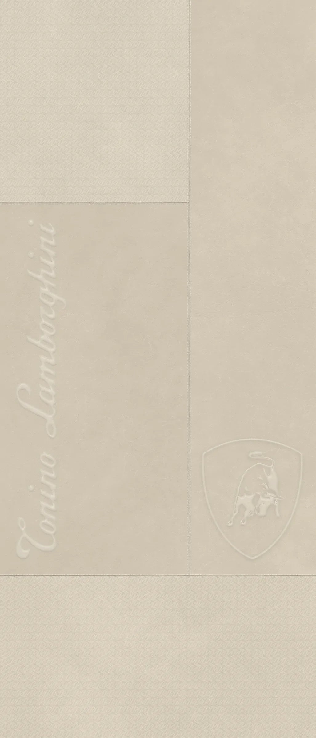 Lamborghini Korium Square Logo Beige 120x280 - Gres Porcellanato di Tonino Lamborghini - Prezzo solo €1799! Compra ora su CEGO CERAMICHE