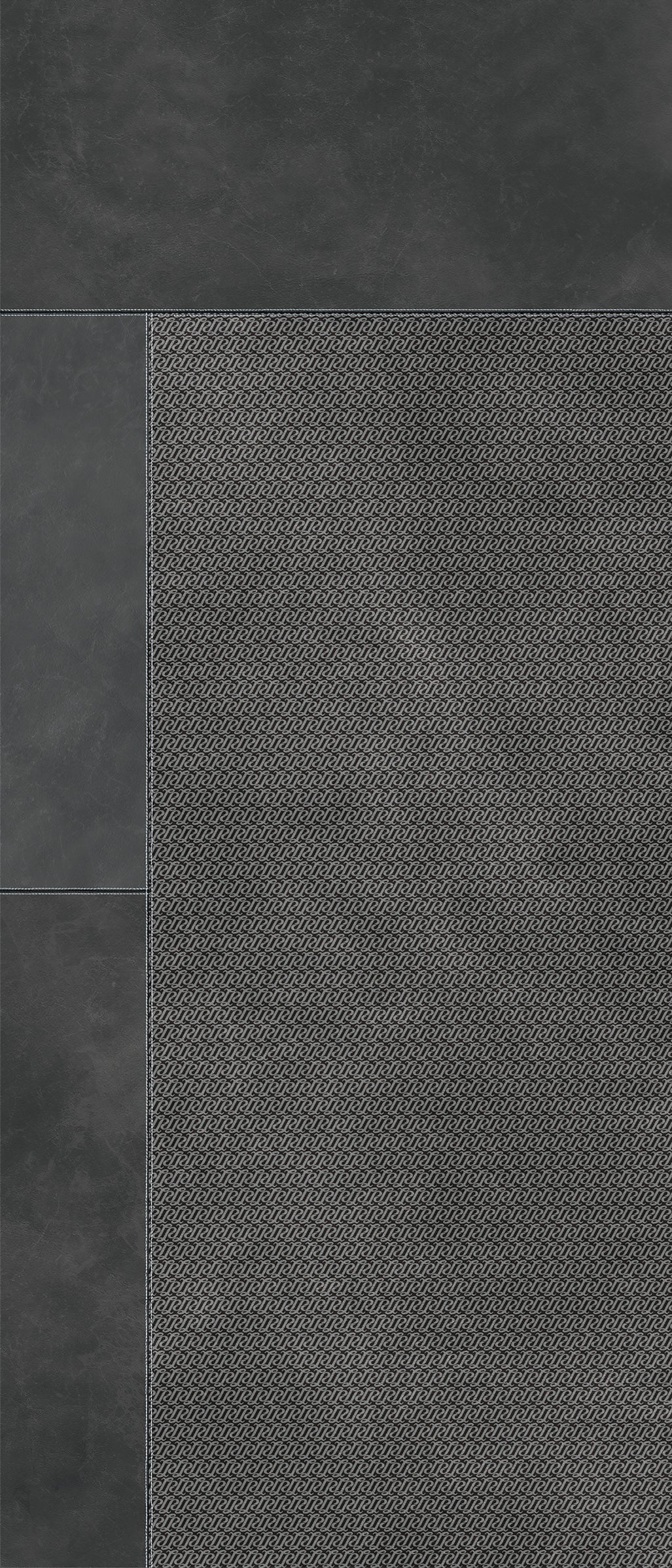 Lamborghini Korium Square Sign Anthracite 120x280 - Gres Porcellanato di Tonino Lamborghini - Prezzo solo €1565! Compra ora su CEGO CERAMICHE