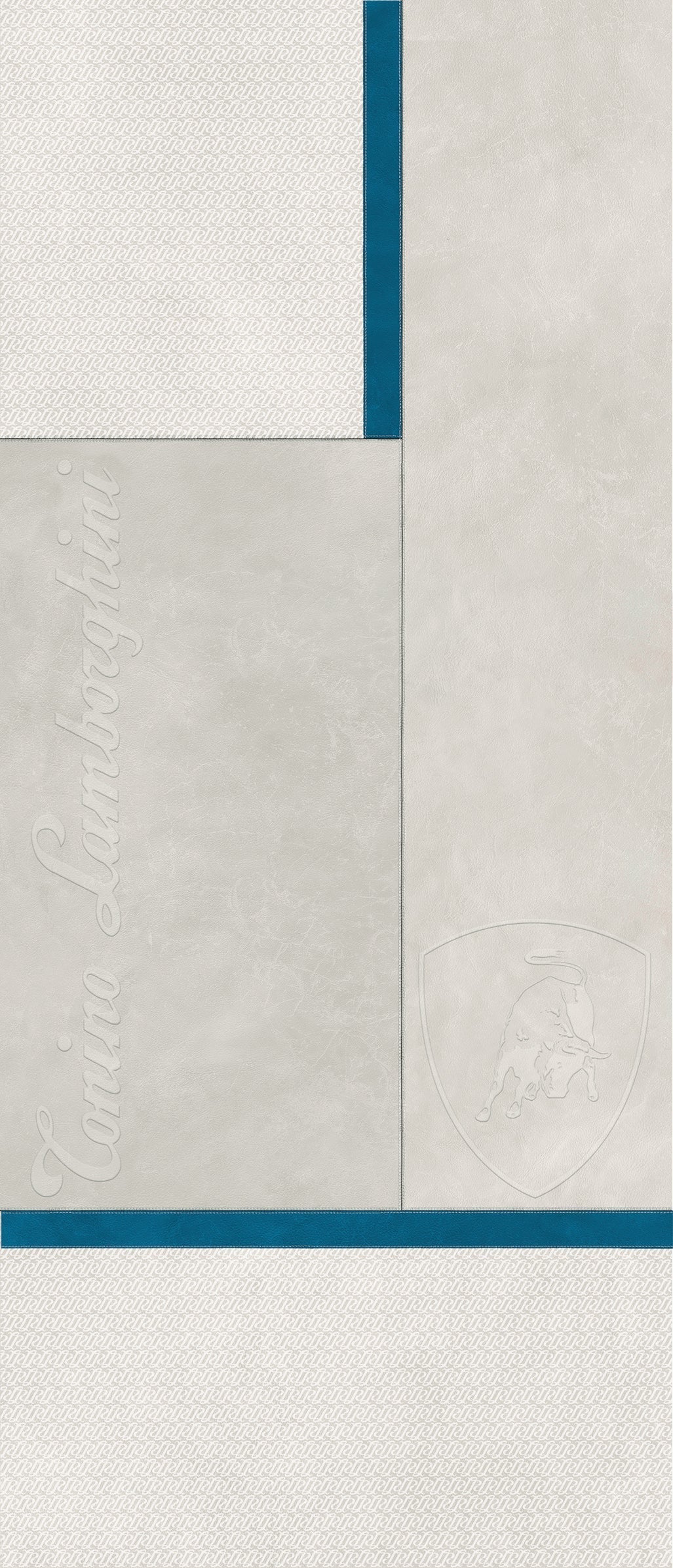 Lamborghini Korium Square Logo White&Blue 120x280 - Gres Porcellanato di Tonino Lamborghini - Prezzo solo €1799! Compra ora su CEGO CERAMICHE