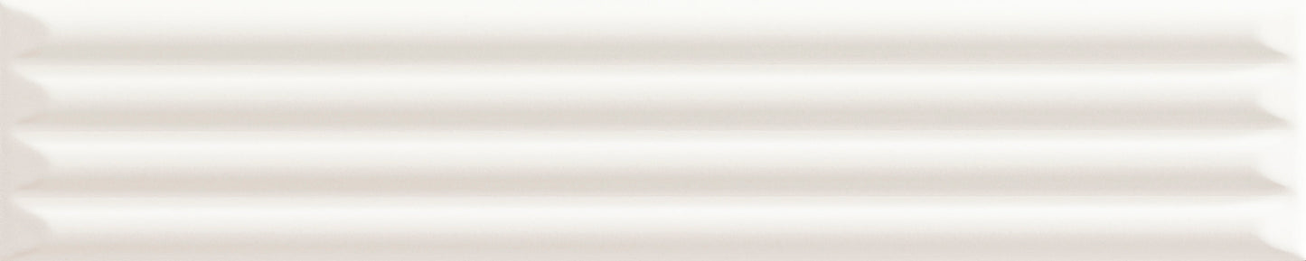 Up Cannettato White 25x5 Glossy - Pasta Bianca di LA FABBRICA AVA - Prezzo solo €18! Compra ora su CEGO CERAMICHE