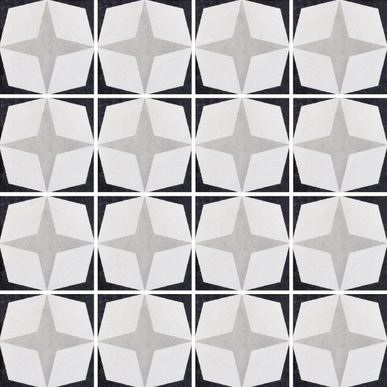 Cementine Black & White-1-20x20 - Gres Porcellanato di Fioranese - Prezzo solo €51.85! Compra ora su CEGO CERAMICHE