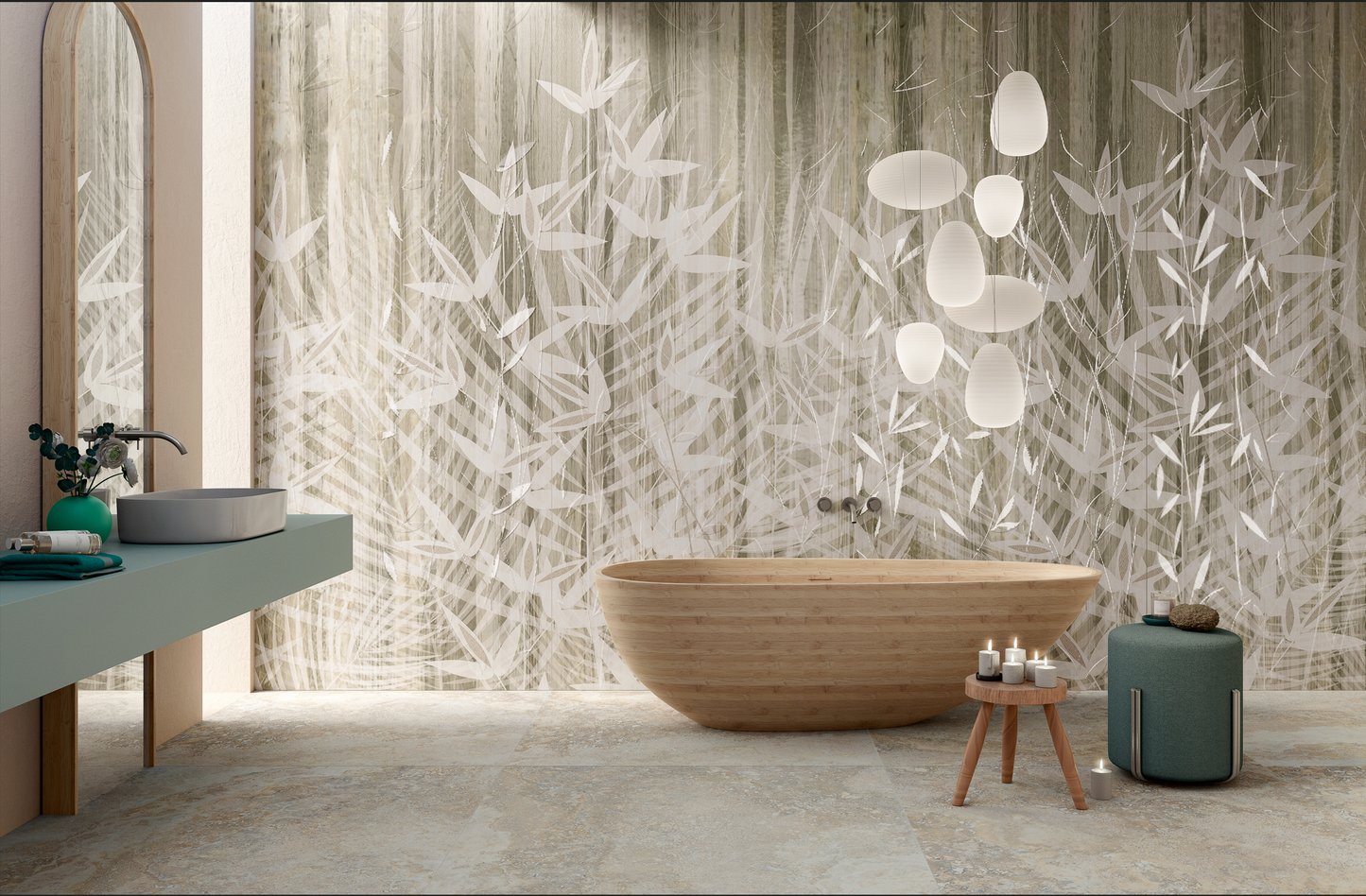 Imagine Shadow Leaves 60x120 - Gres Porcellanato di LA FABBRICA AVA - Prezzo solo €367! Compra ora su CEGO CERAMICHE