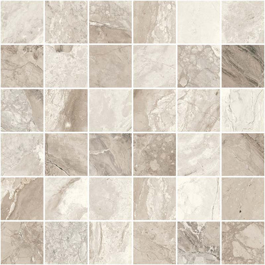 Mystic Beige Mosaico 30x30 nat - Gres Porcellanato di Ceramica Sant'Agostino - Prezzo solo €63! Compra ora su CEGO CERAMICHE