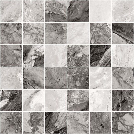 Mystic Dark Mosaico 30x30 nat - Gres Porcellanato di Ceramica Sant'Agostino - Prezzo solo €63! Compra ora su CEGO CERAMICHE