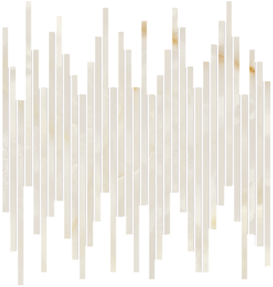 Gemme Bianco Tratti Mosaico Brillante 30x30 - Gres Porcellanato di Fap Ceramiche - Prezzo solo €107! Compra ora su CEGO CERAMICHE