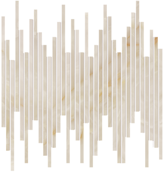 Gemme Beige Tratti Mosaico Brillante 30x30 - Gres Porcellanato di Fap Ceramiche - Prezzo solo €107! Compra ora su CEGO CERAMICHE