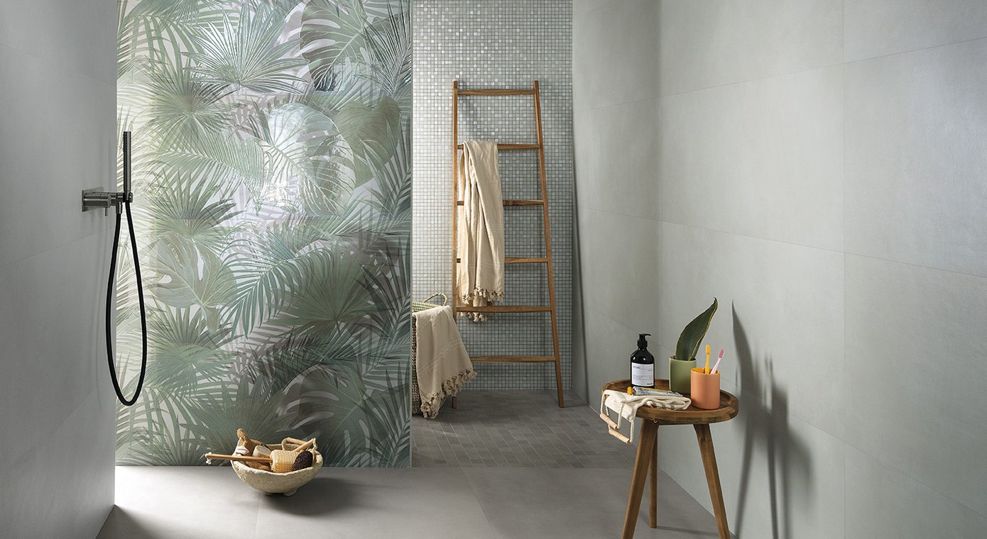 Tropical Verde Milano Mood 50x120 - Pasta Bianca di Fap Ceramiche - Prezzo solo €87! Compra ora su CEGO CERAMICHE