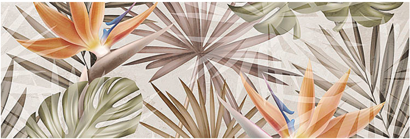Columbia Soho Strelitzia 25x75 - Pasta Bianca di Cotto Petrus - Prezzo solo €67! Compra ora su CEGO CERAMICHE