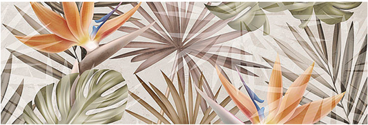 Columbia Soho Strelitzia 25x75 - Pasta Bianca di Cotto Petrus - Prezzo solo €67! Compra ora su CEGO CERAMICHE
