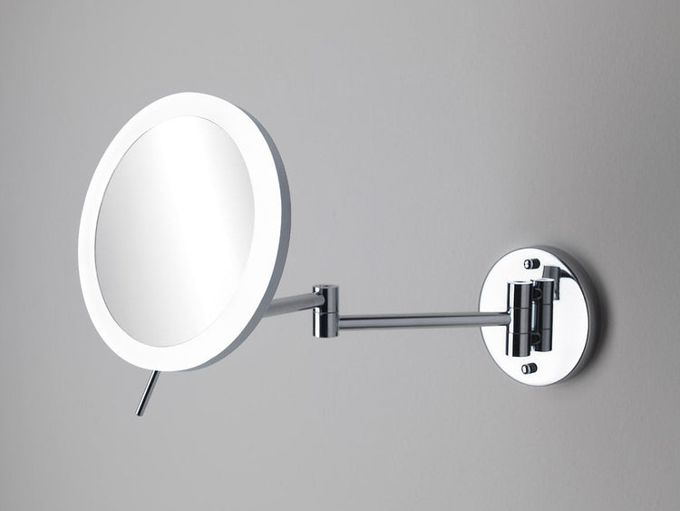 Capannoli specchio ingranditore a LED 5x a parete S18LT