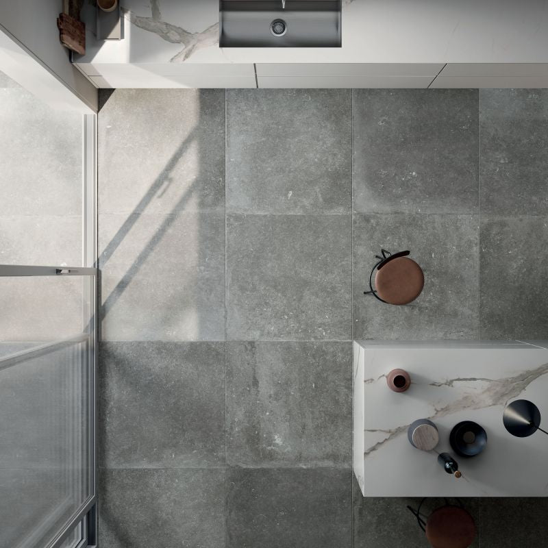 Nordik Stone Grey 60x60 Nat - Gres Porcellanato di Flaviker - Prezzo solo €33! Compra ora su CEGO CERAMICHE