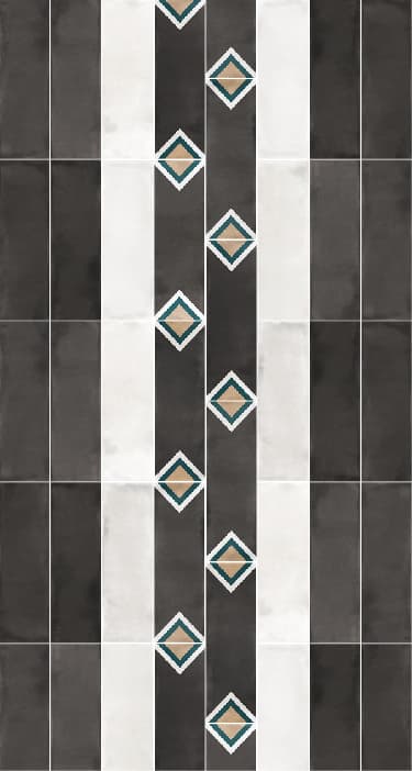 Small Trend Black 5,1x16,1 bright - Pasta Bianca di LA FABBRICA AVA - Prezzo solo €33! Compra ora su CEGO CERAMICHE