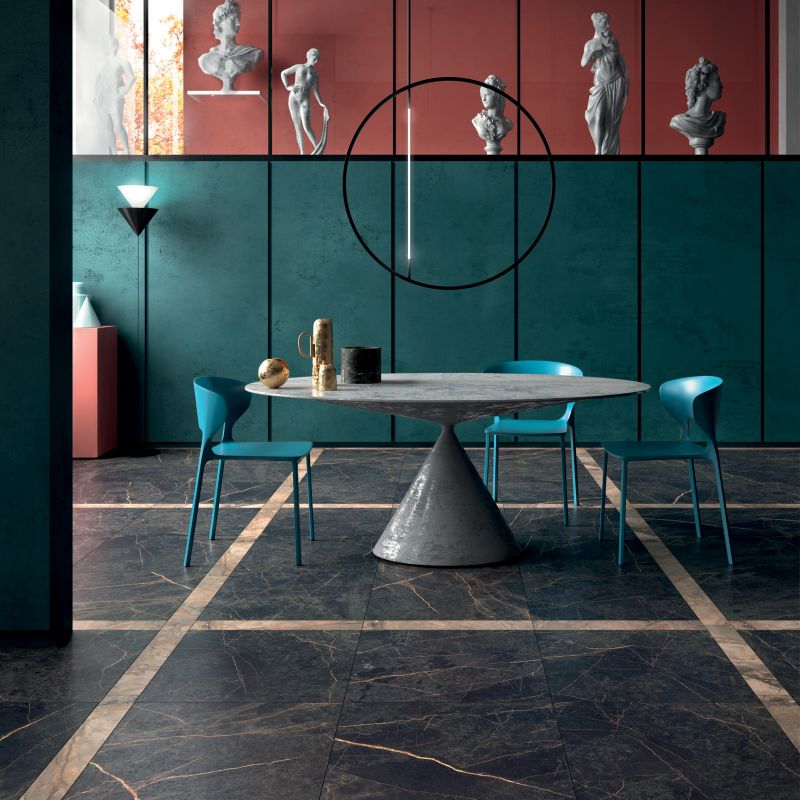 Epoque Black 10x60 nat - Gres Porcellanato di Ariana Ceramiche - Prezzo solo €24! Compra ora su CEGO CERAMICHE