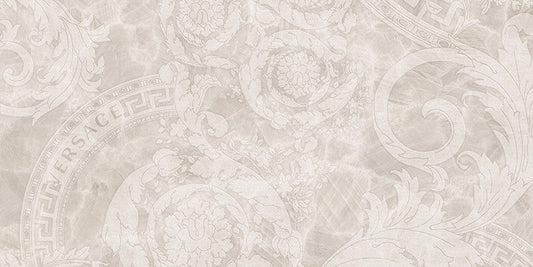 Versace Meteorite Megabarocco Bianco 60x120 Lappato