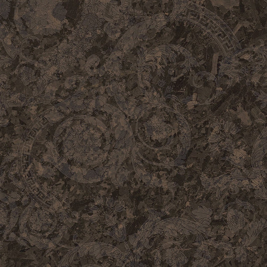 Versace Meteorite Megabarocco Moka 60x60 Naturale