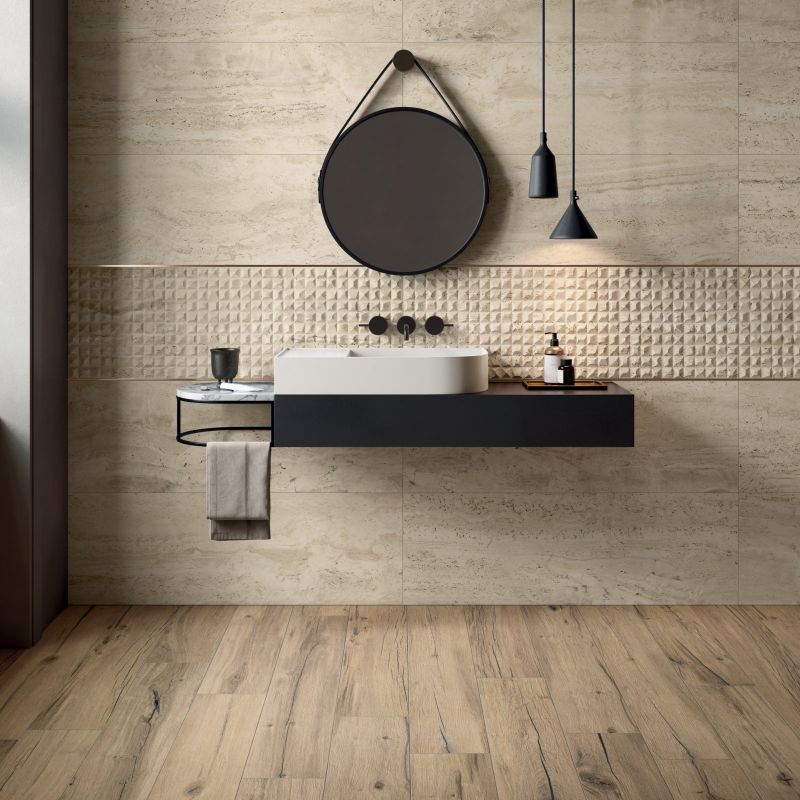 Navona Honey Vein 120x120 nat - Gres Porcellanato di Flaviker - Prezzo solo €132.50! Compra ora su CEGO CERAMICHE