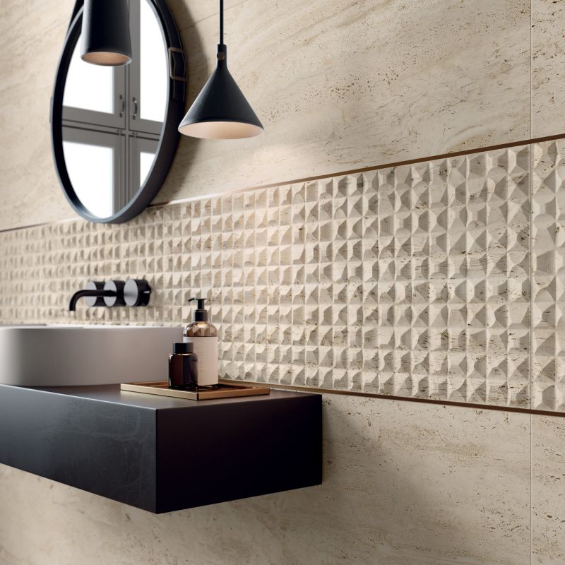 Navona Honey Vein 80x80 nat - Gres Porcellanato di Flaviker - Prezzo solo €42! Compra ora su CEGO CERAMICHE