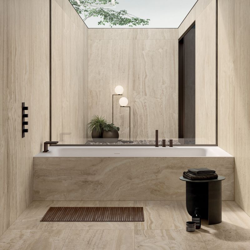 Navona Honey Vein 120x120 nat - Gres Porcellanato di Flaviker - Prezzo solo €132.50! Compra ora su CEGO CERAMICHE