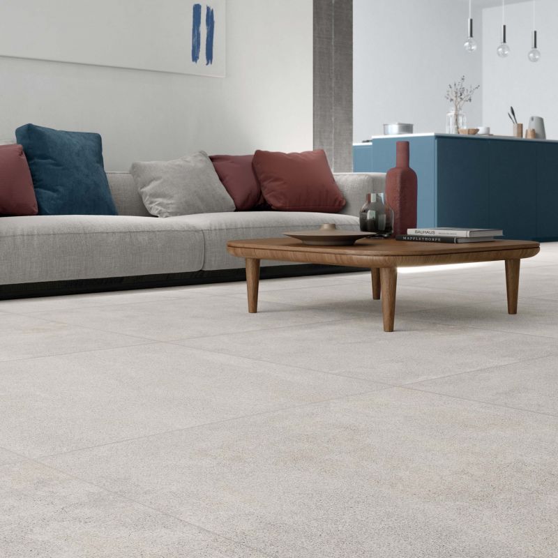 Blend Concrete Moon 120x120 Naturale - Gres Porcellanato di ABK - Prezzo solo €129.43! Compra ora su CEGO CERAMICHE