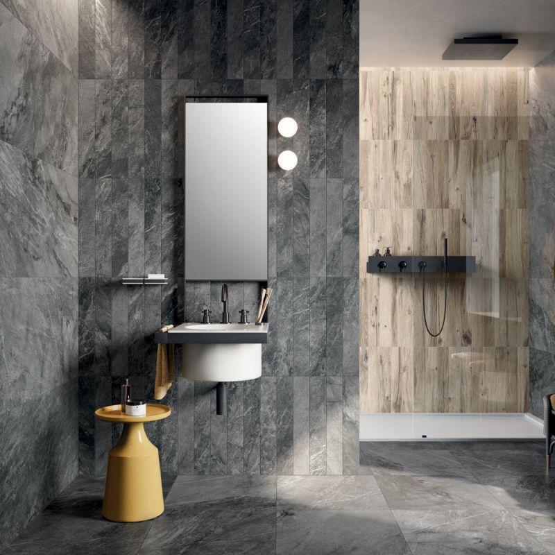 Blue Savoy Graphite 10x60 nat - Gres Porcellanato di Flaviker - Prezzo solo €26.90! Compra ora su CEGO CERAMICHE