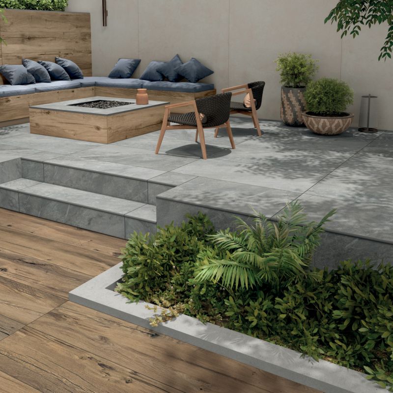 Blue Savoy Grey 30x60 nat - Gres Porcellanato di Flaviker - Prezzo solo €30! Compra ora su CEGO CERAMICHE