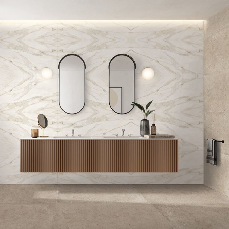 Sensi Signoria Calacatta Michelangelo 120x120 Antique 3D - Gres Porcellanato di ABK - Prezzo solo €188.03! Compra ora su CEGO CERAMICHE