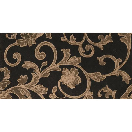 Versace Emote Pannello Barocco Nero/Oro 39x78 Lux