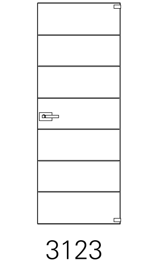 Bertolotto Alaska Incisi - Scorrevole a scomparsa