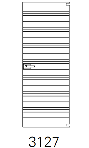 Bertolotto Alaska Incisi - Scorrevole a scomparsa