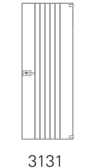 Bertolotto Alaska Incisi - Scorrevole a scomparsa